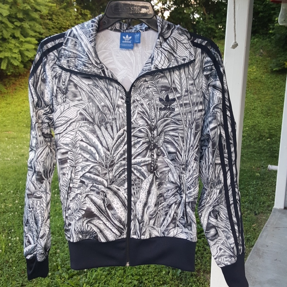 Adidas trefoil rainforest jacket